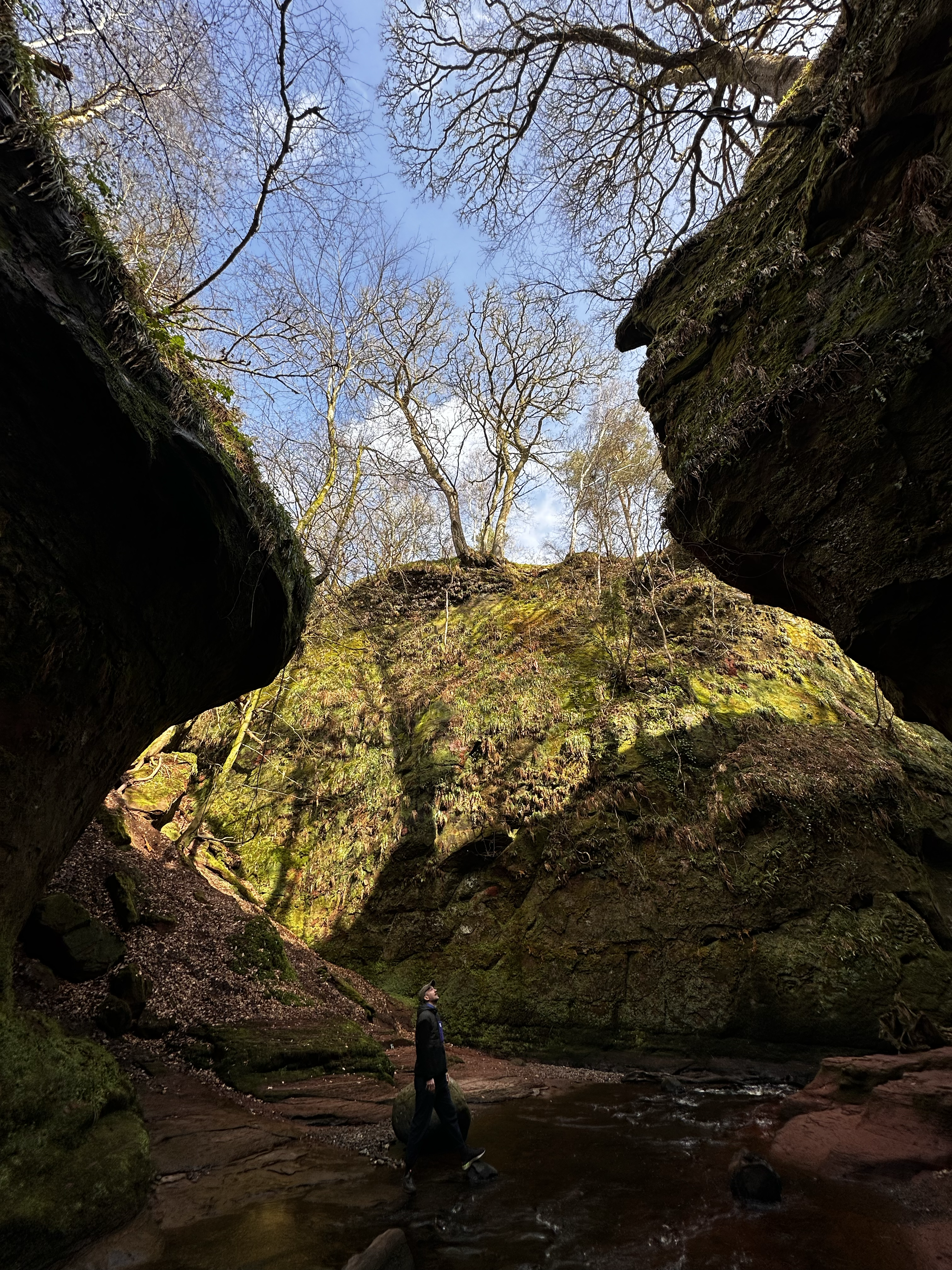 1563-person-walking-rock-gorge-trees-black-beige-portrait-paul-underwood-original-work.png